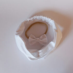 Anya-lánya fejpánt szett, fehér