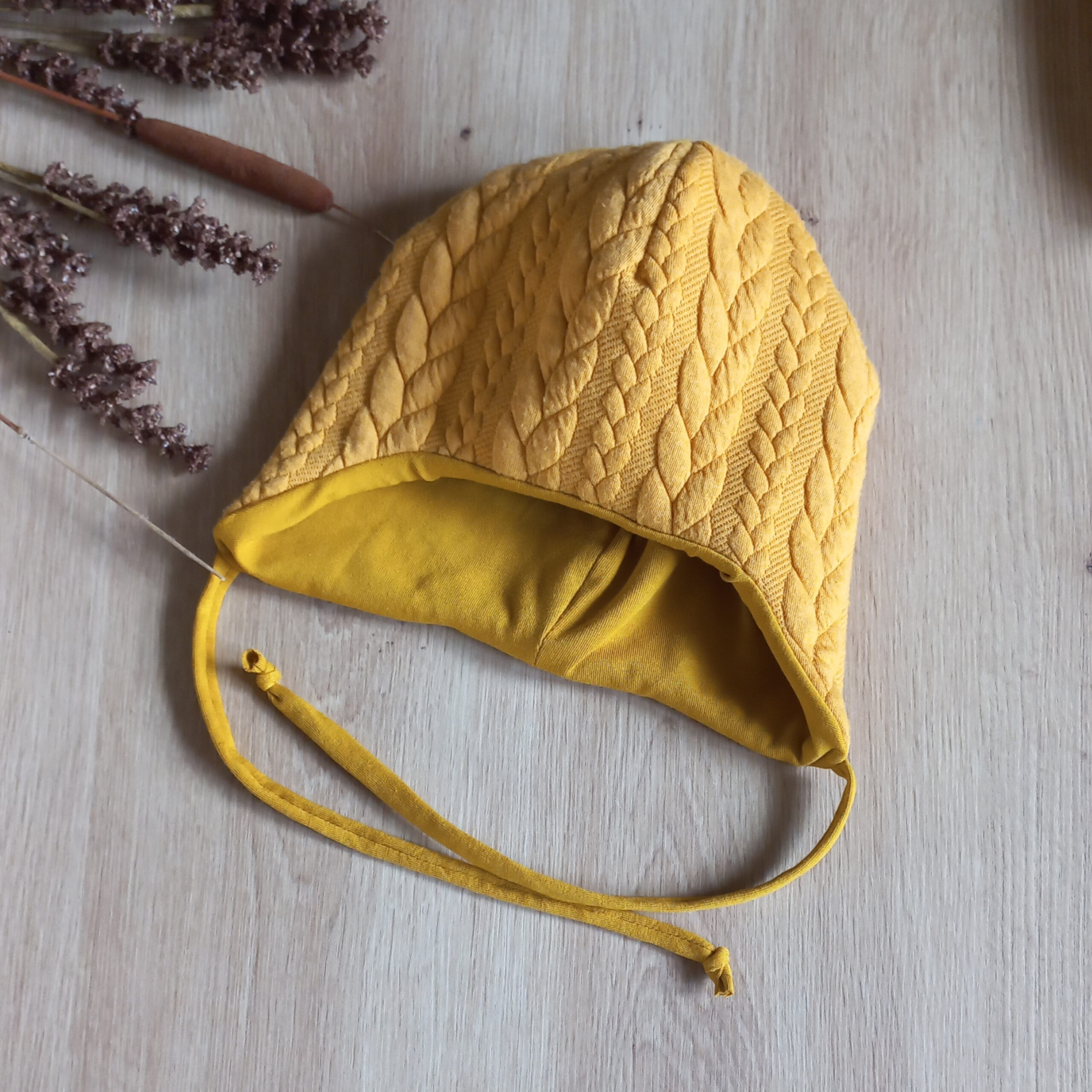 Téli megkötős gyerek sapka, babasapka - Image 4