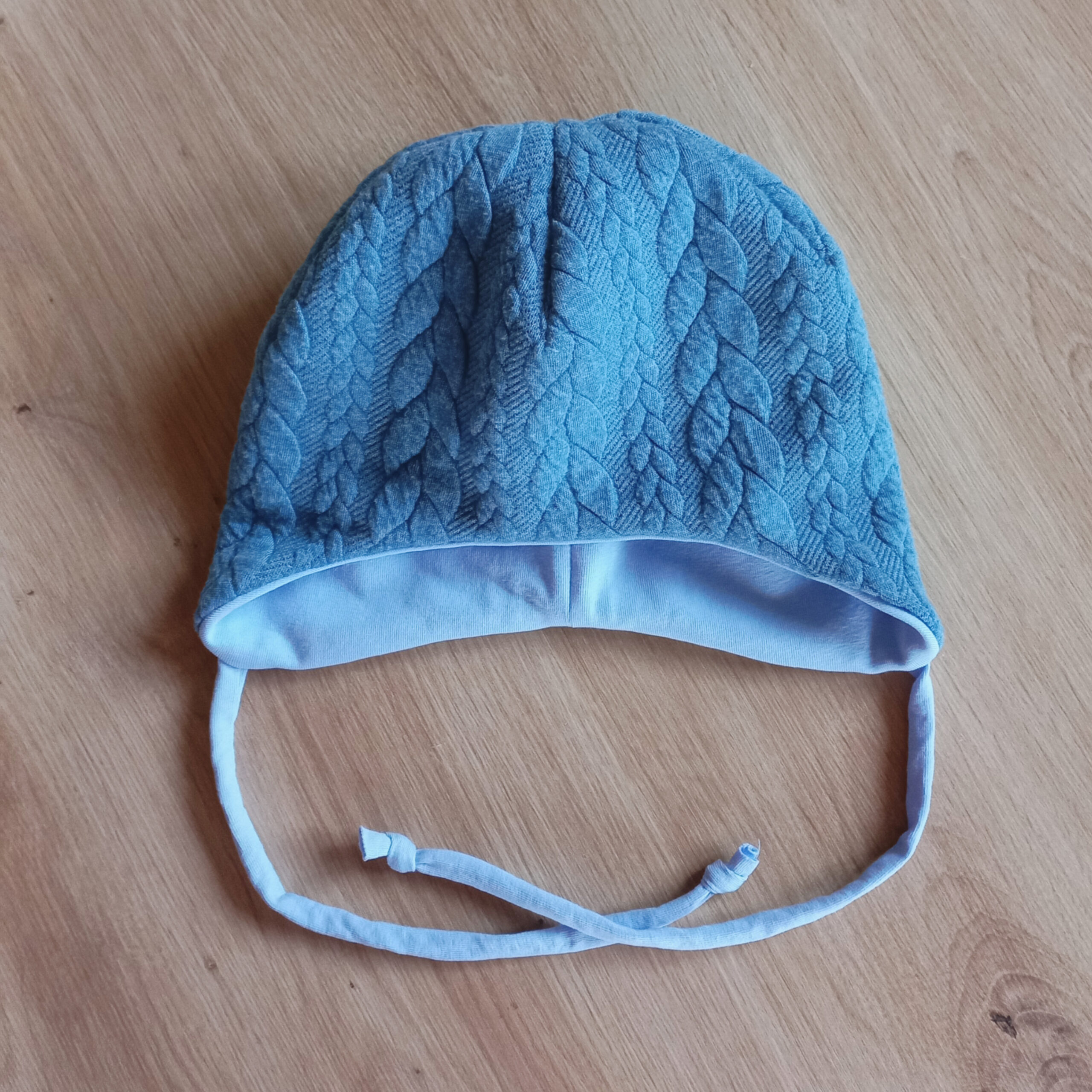 Téli megkötős gyerek sapka, babasapka - Image 2